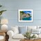 Stupell Industries Townscape By The Sea Framed Print Under Glass, design by LSR Creative Studio